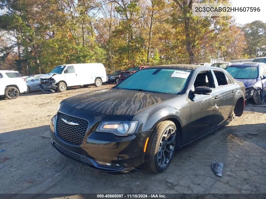 2017 Chrysler 300 S VIN: 2C3CCABG2HH607596 Lot: 40865097