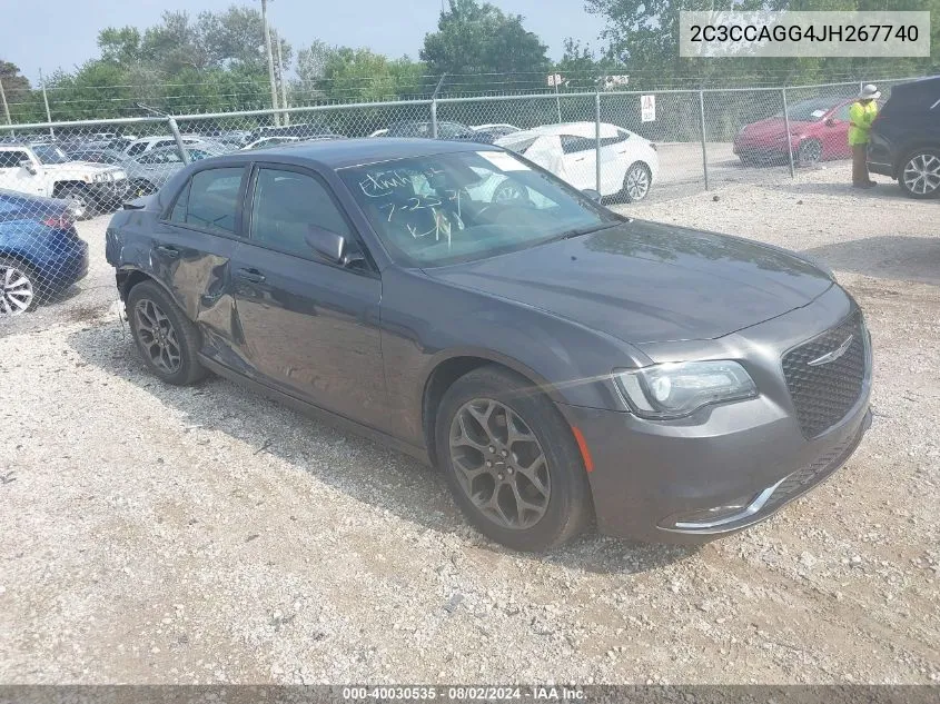 2C3CCAGG4JH267740 2018 Chrysler 300 300S Awd