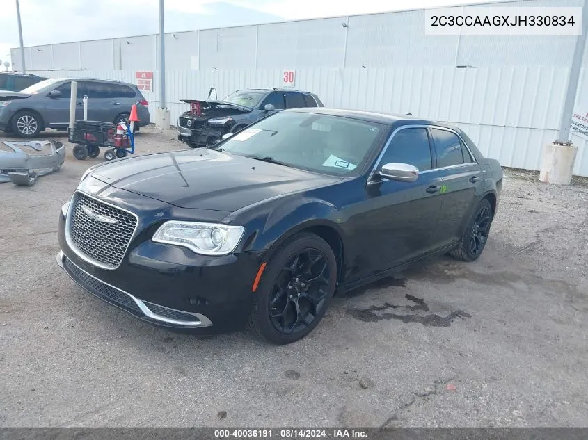 2C3CCAAGXJH330834 2018 Chrysler 300 Touring/Touring L