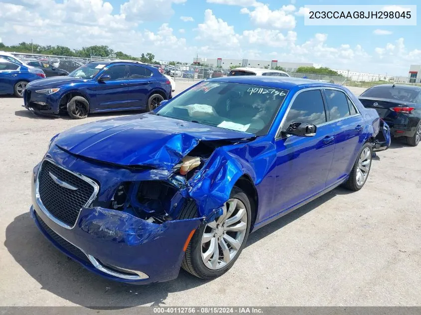 2018 Chrysler 300 Touring L VIN: 2C3CCAAG8JH298045 Lot: 40112756