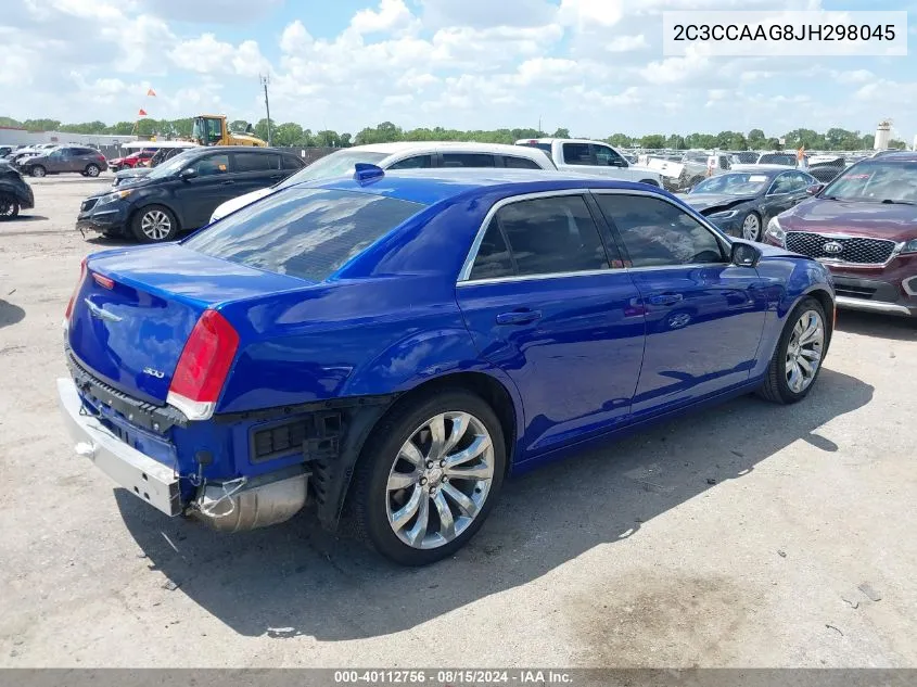 2C3CCAAG8JH298045 2018 Chrysler 300 Touring L