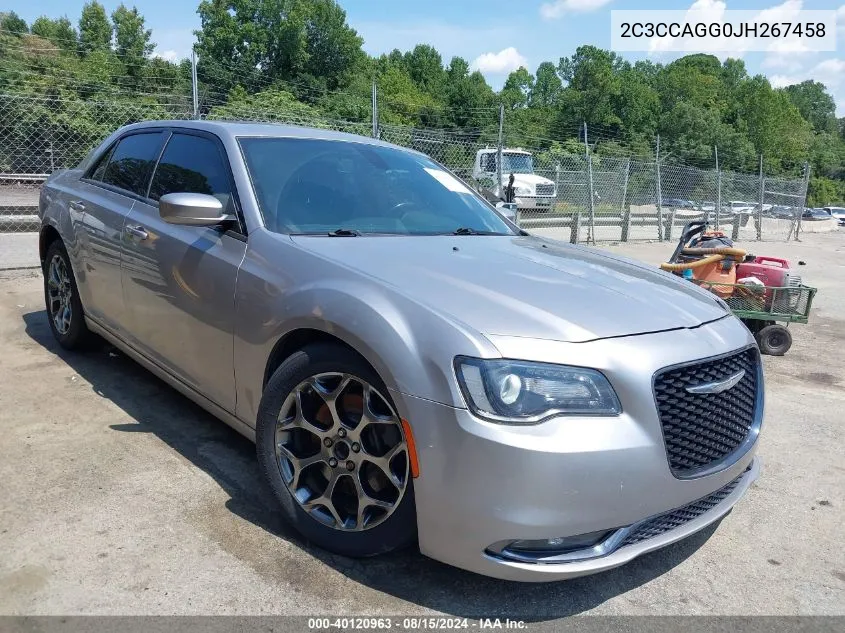 2C3CCAGG0JH267458 2018 Chrysler 300 300S Awd