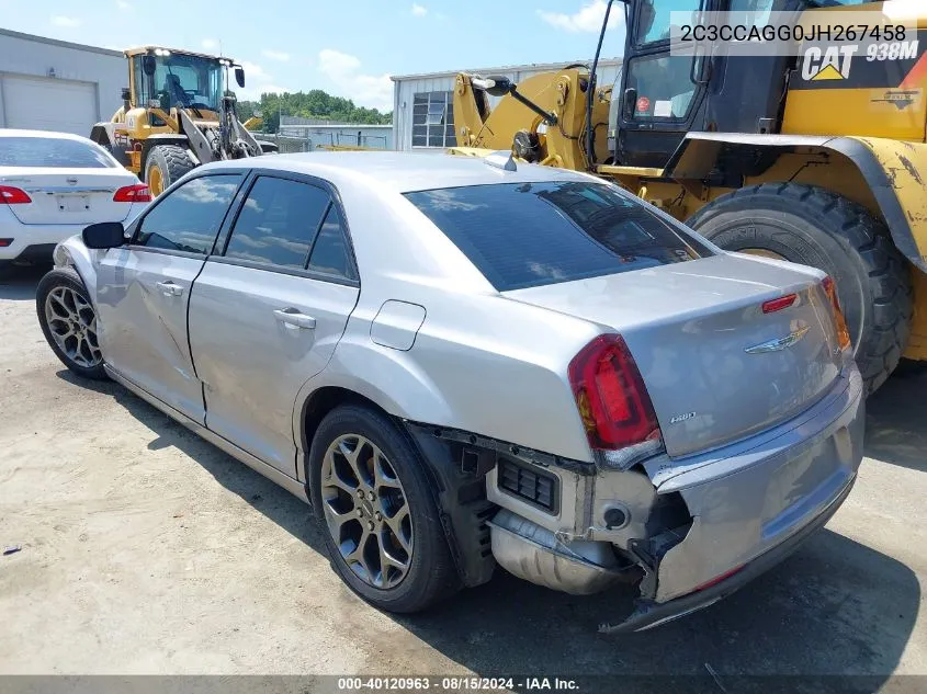 2018 Chrysler 300 300S Awd VIN: 2C3CCAGG0JH267458 Lot: 40120963