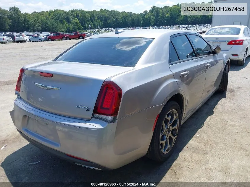 2C3CCAGG0JH267458 2018 Chrysler 300 300S Awd