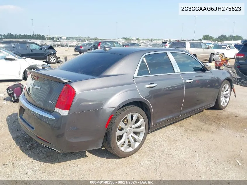 2C3CCAAG6JH275623 2018 Chrysler 300 Touring L