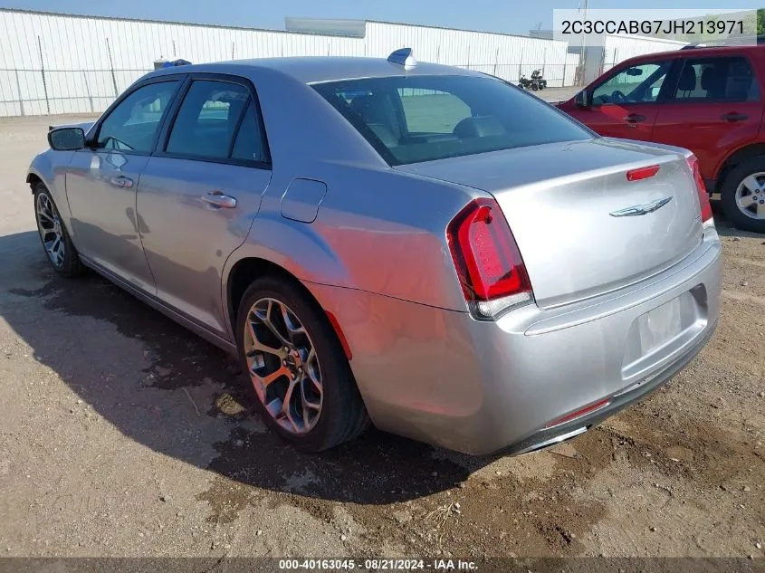 2018 Chrysler 300 300S VIN: 2C3CCABG7JH213971 Lot: 40163045