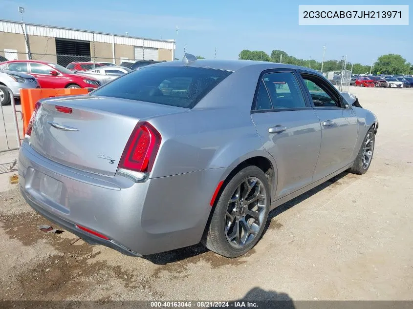 2C3CCABG7JH213971 2018 Chrysler 300 300S