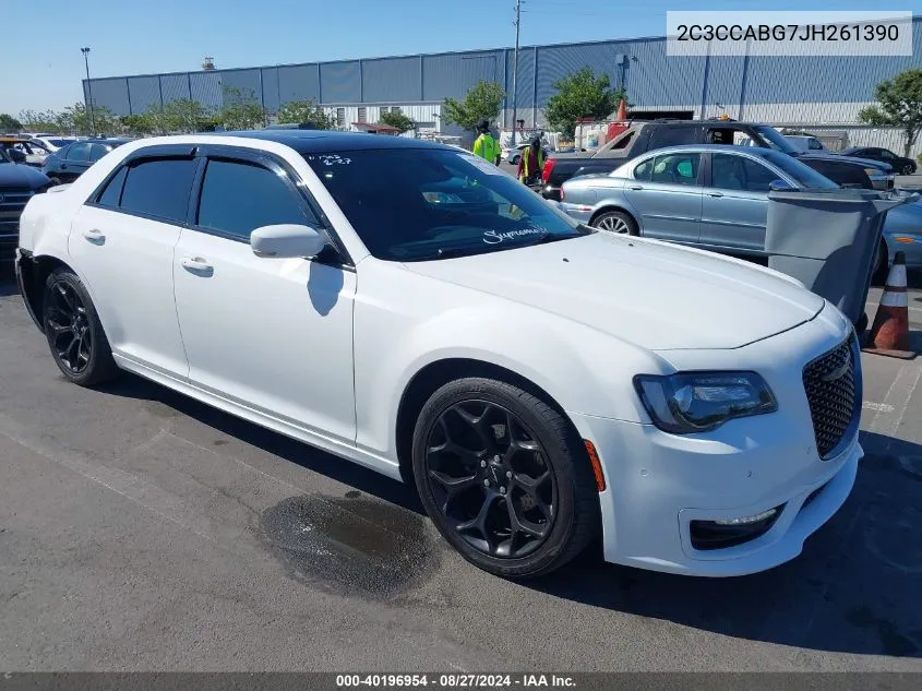 2C3CCABG7JH261390 2018 Chrysler 300 300S