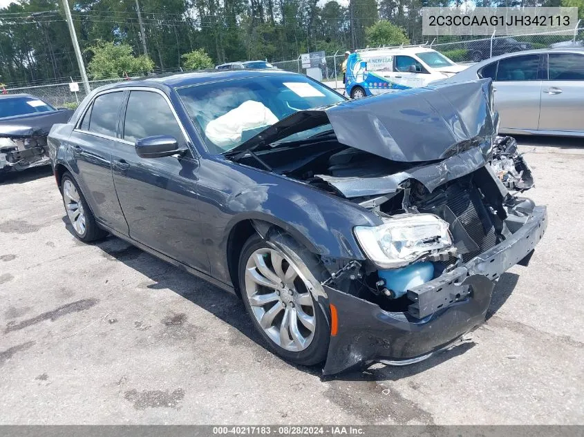 2C3CCAAG1JH342113 2018 Chrysler 300 Touring L