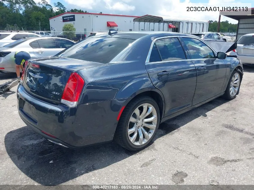 2C3CCAAG1JH342113 2018 Chrysler 300 Touring L