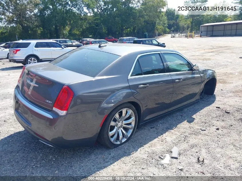 2C3CCAAG1JH191645 2018 Chrysler 300 Touring