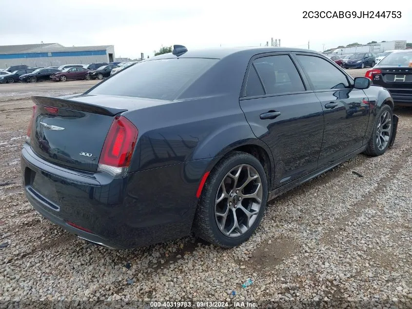 2C3CCABG9JH244753 2018 Chrysler 300 S