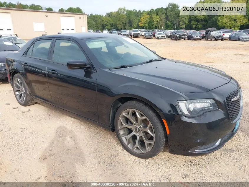 2C3CCAAG6JH320107 2018 Chrysler 300 Touring