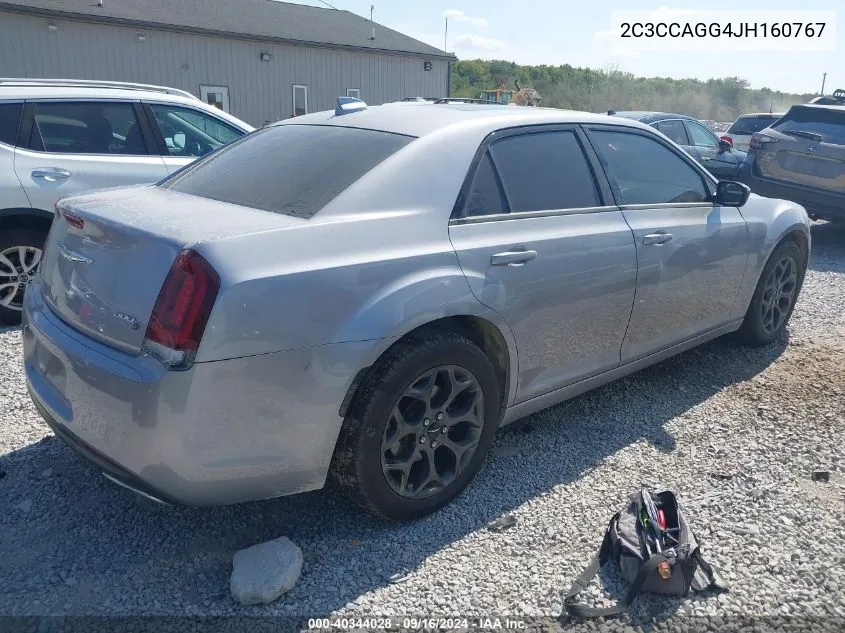 2C3CCAGG4JH160767 2018 Chrysler 300 S