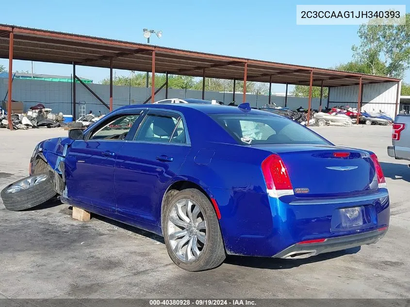 2C3CCAAG1JH340393 2018 Chrysler 300 Touring