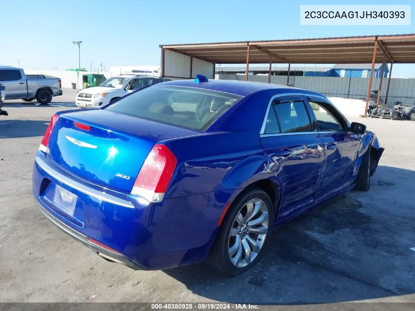 2C3CCAAG1JH340393 2018 Chrysler 300 Touring