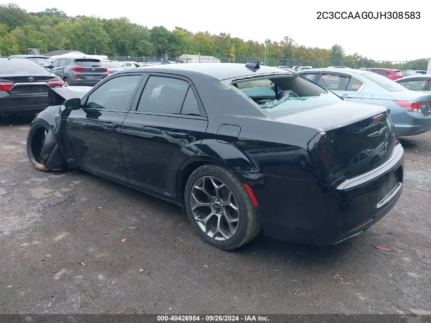 2018 Chrysler 300 Touring VIN: 2C3CCAAG0JH308583 Lot: 40426954