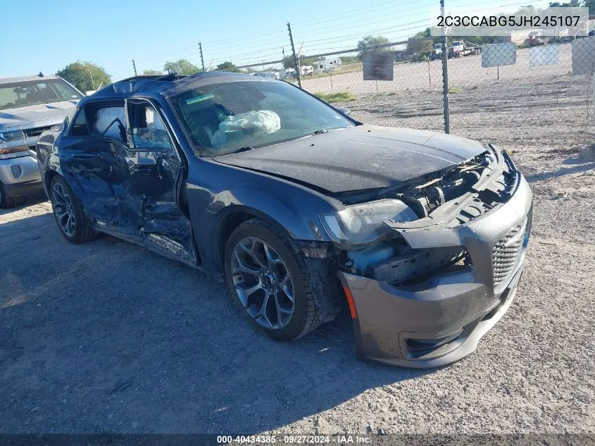 2C3CCABG5JH245107 2018 Chrysler 300 300S