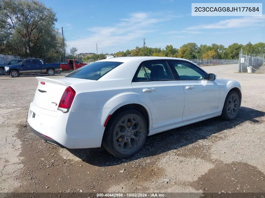 2018 Chrysler 300 300S Awd VIN: 2C3CCAGG8JH177684 Lot: 40442998