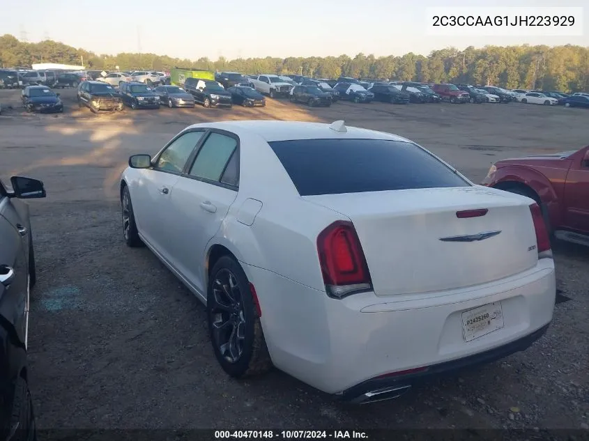 2C3CCAAG1JH223929 2018 Chrysler 300 Touring