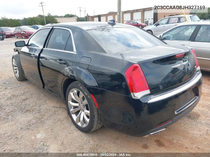 2018 Chrysler 300 Touring VIN: 2C3CCAAG8JH327169 Lot: 40478910