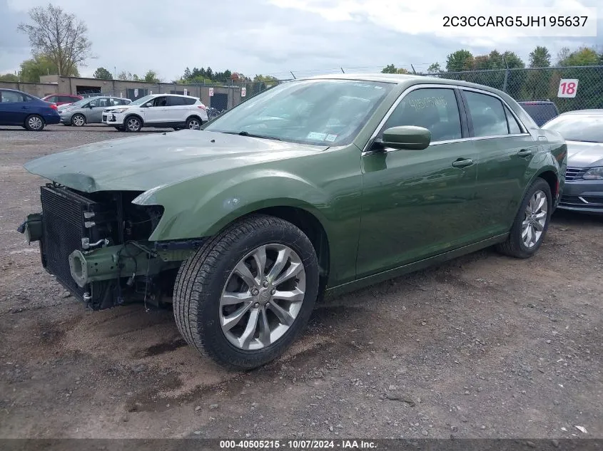 2C3CCARG5JH195637 2018 Chrysler 300 Touring