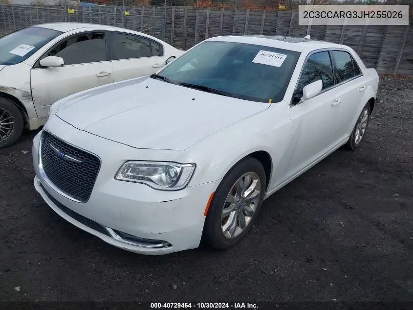 2018 Chrysler 300 Touring L Awd VIN: 2C3CCARG3JH255026 Lot: 40729464