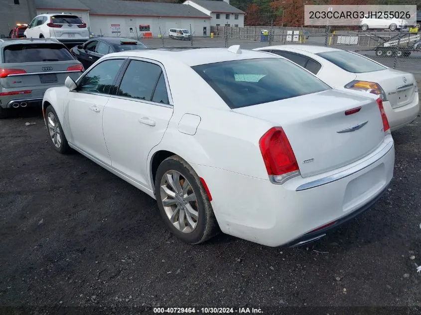 2C3CCARG3JH255026 2018 Chrysler 300 Touring L Awd