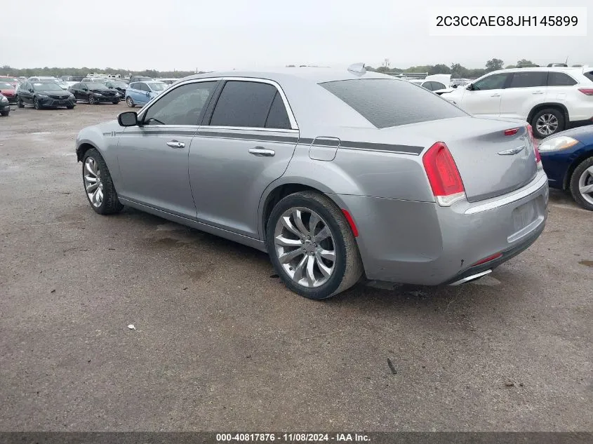 2018 Chrysler 300 Limited VIN: 2C3CCAEG8JH145899 Lot: 40817876