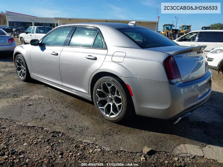 2018 Chrysler 300 300S VIN: 2C3CCABG6JH266533 Lot: 40847889