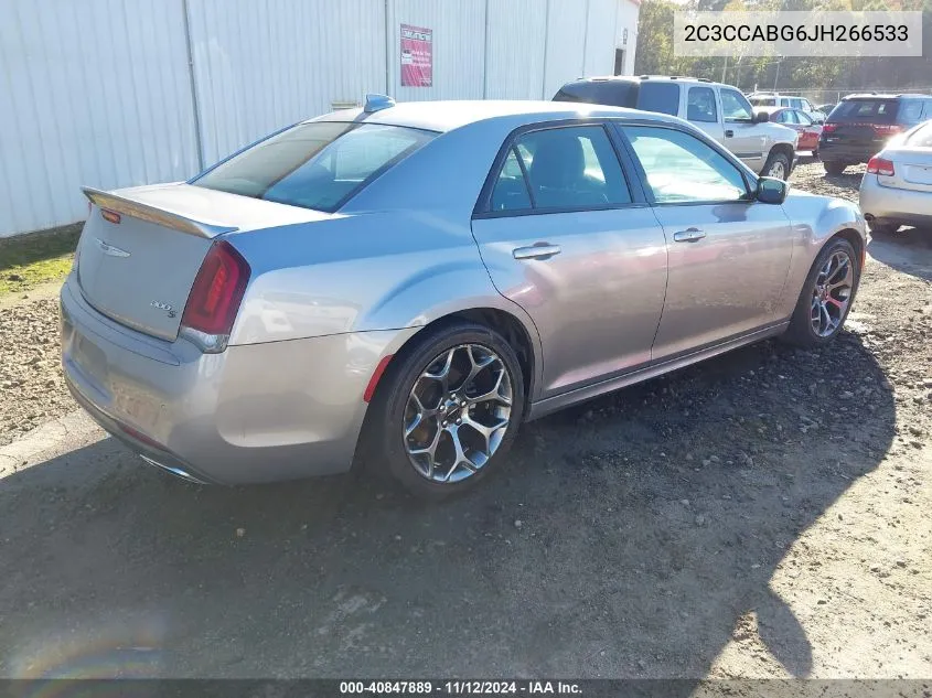 2018 Chrysler 300 300S VIN: 2C3CCABG6JH266533 Lot: 40847889