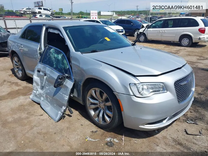 2C3CCAAG9KH601481 2019 Chrysler 300 Touring