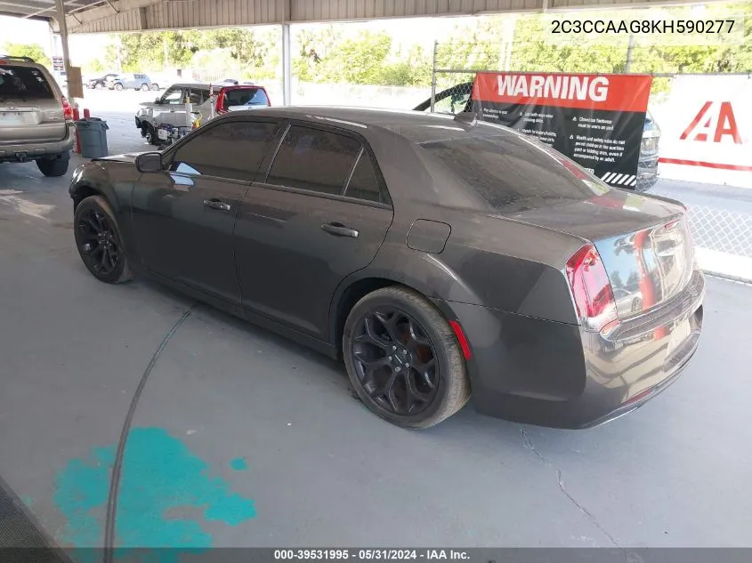 2019 Chrysler 300 Touring VIN: 2C3CCAAG8KH590277 Lot: 39531995