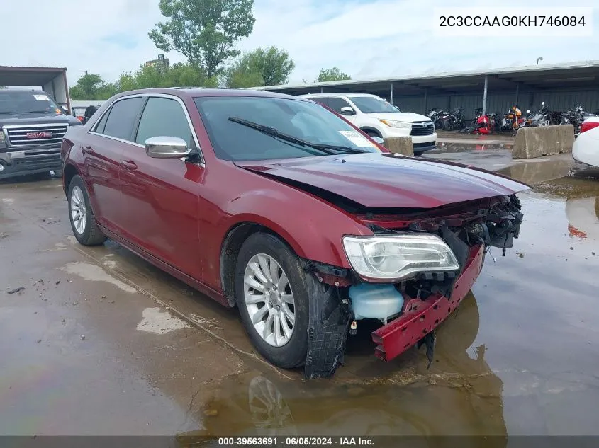 2019 Chrysler 300 Touring VIN: 2C3CCAAG0KH746084 Lot: 39563691