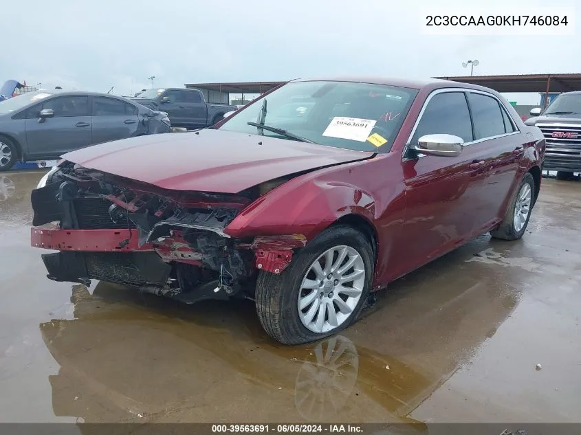 2C3CCAAG0KH746084 2019 Chrysler 300 Touring