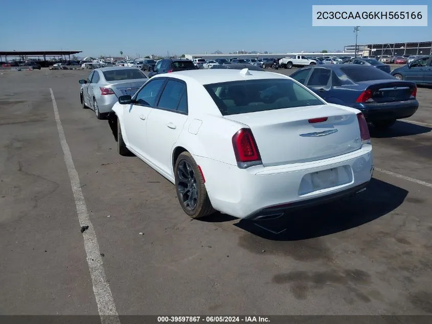 2C3CCAAG6KH565166 2019 Chrysler 300 Touring