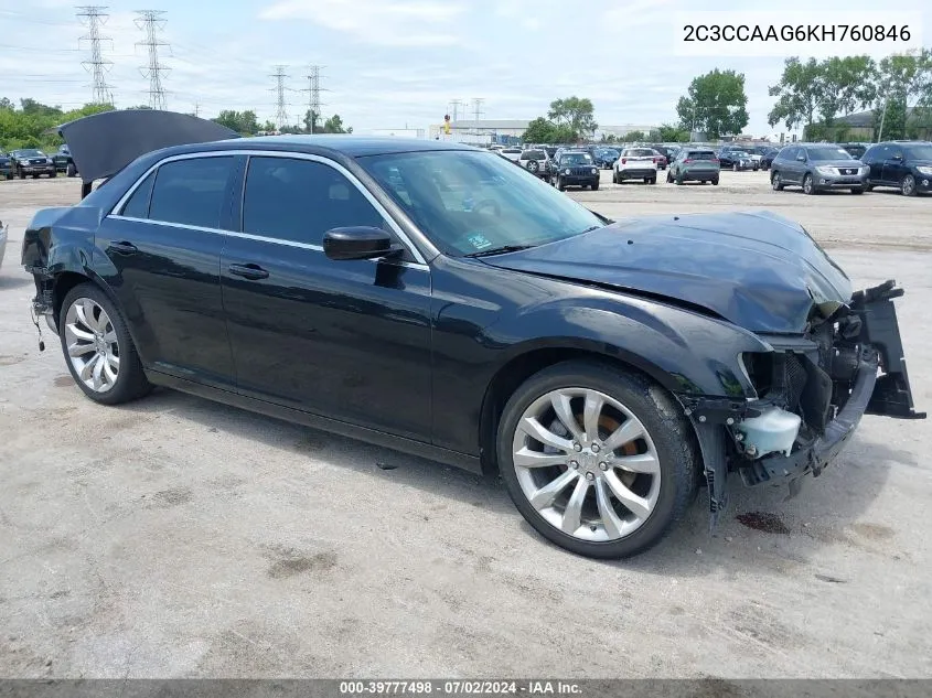 2C3CCAAG6KH760846 2019 Chrysler 300 Touring