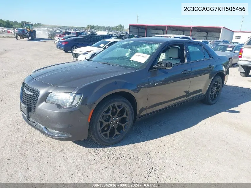 2019 Chrysler 300 300S Awd VIN: 2C3CCAGG7KH506456 Lot: 39942038