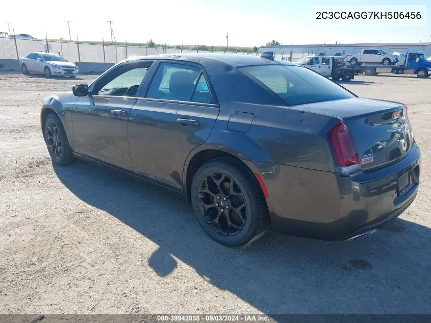 2C3CCAGG7KH506456 2019 Chrysler 300 300S Awd