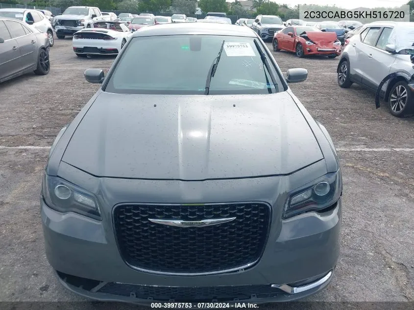 2019 Chrysler 300 VIN: 2C3CCABG5KH516720 Lot: 39975753