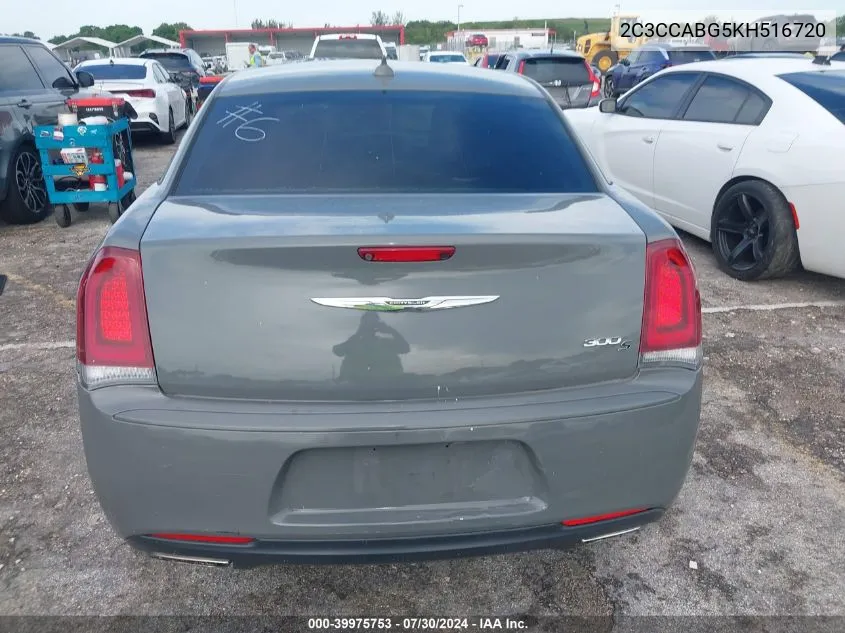 2019 Chrysler 300 VIN: 2C3CCABG5KH516720 Lot: 39975753