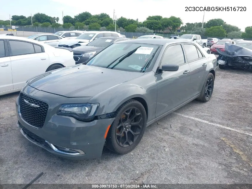 2019 Chrysler 300 VIN: 2C3CCABG5KH516720 Lot: 39975753