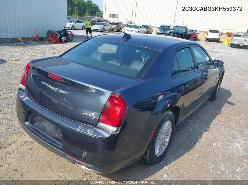 2C3CCABG3KH559372 2019 Chrysler 300 300S