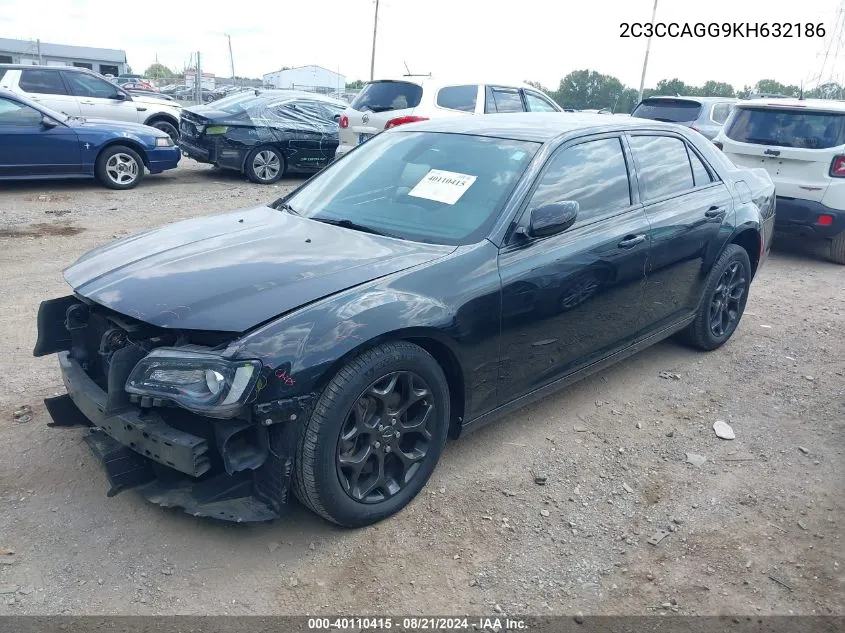 2C3CCAGG9KH632186 2019 Chrysler 300 S