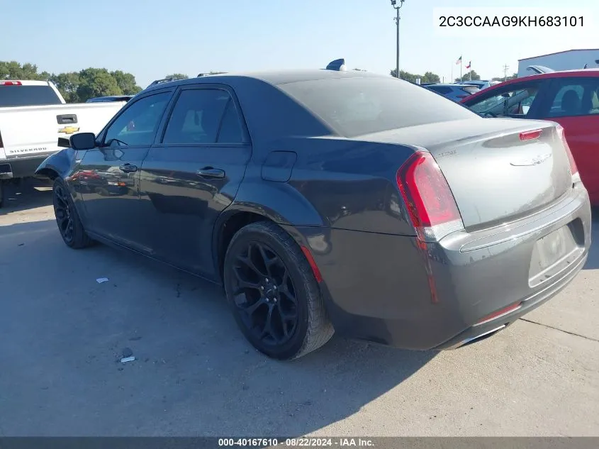 2C3CCAAG9KH683101 2019 Chrysler 300 Touring