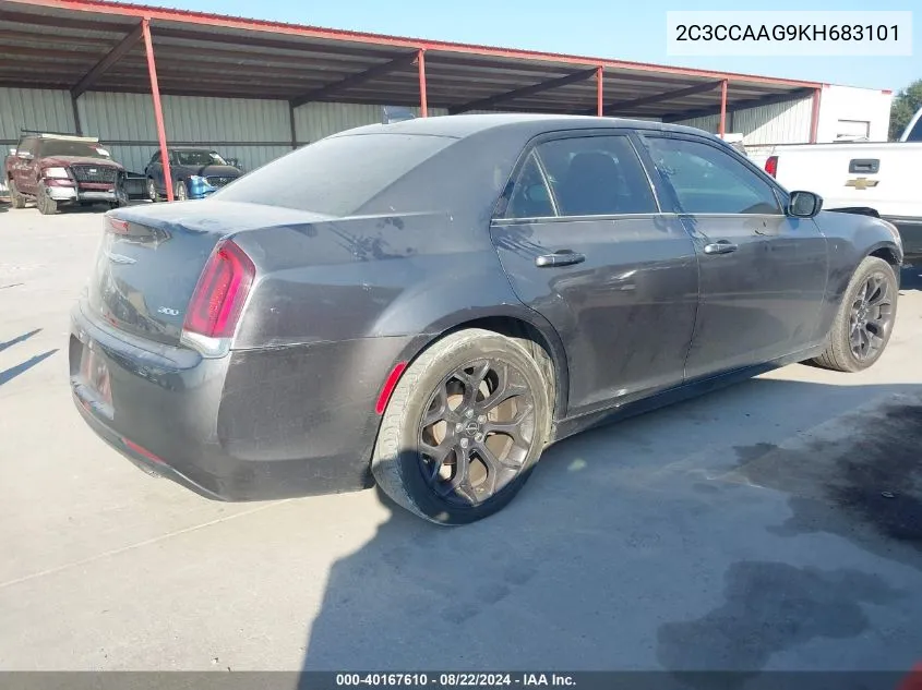 2019 Chrysler 300 Touring VIN: 2C3CCAAG9KH683101 Lot: 40167610