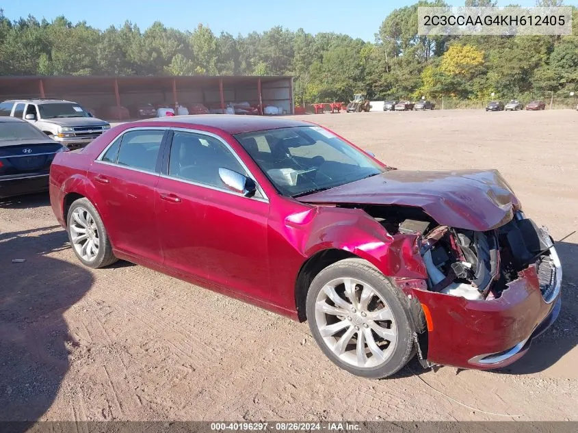 2C3CCAAG4KH612405 2019 Chrysler 300 Touring