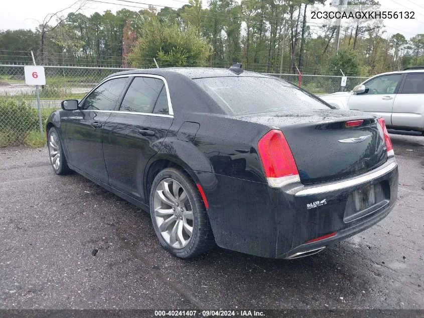 2019 Chrysler 300 Touring VIN: 2C3CCAAGXKH556132 Lot: 40241407