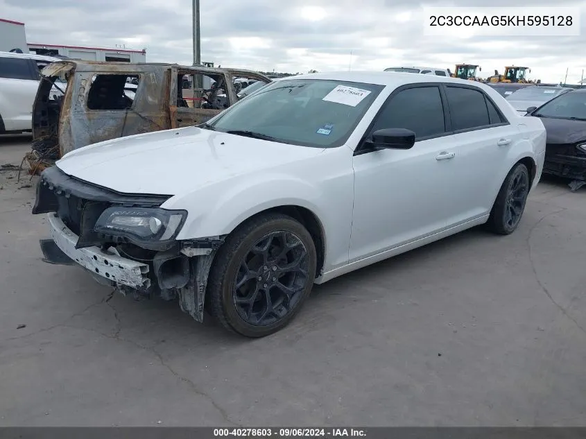 2019 Chrysler 300 Touring VIN: 2C3CCAAG5KH595128 Lot: 40278603