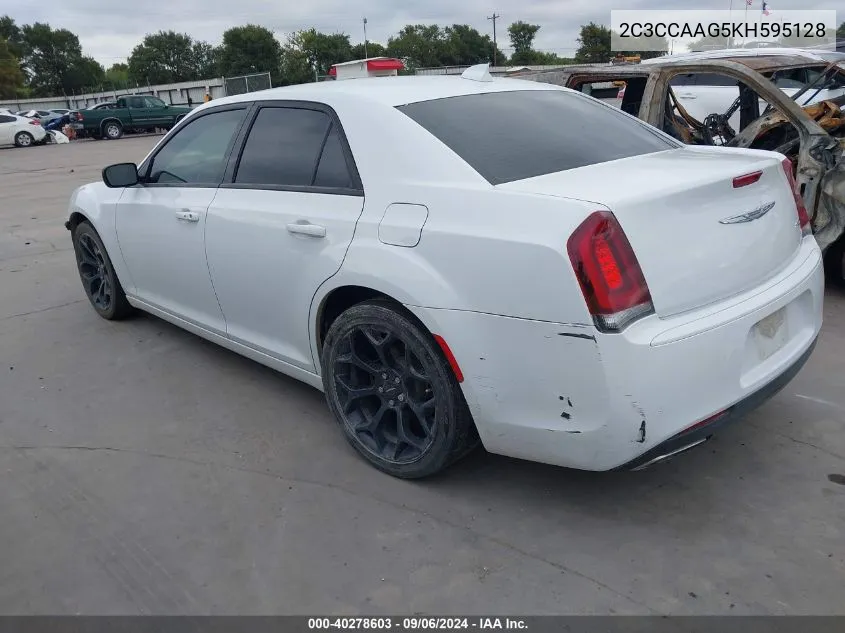 2019 Chrysler 300 Touring VIN: 2C3CCAAG5KH595128 Lot: 40278603